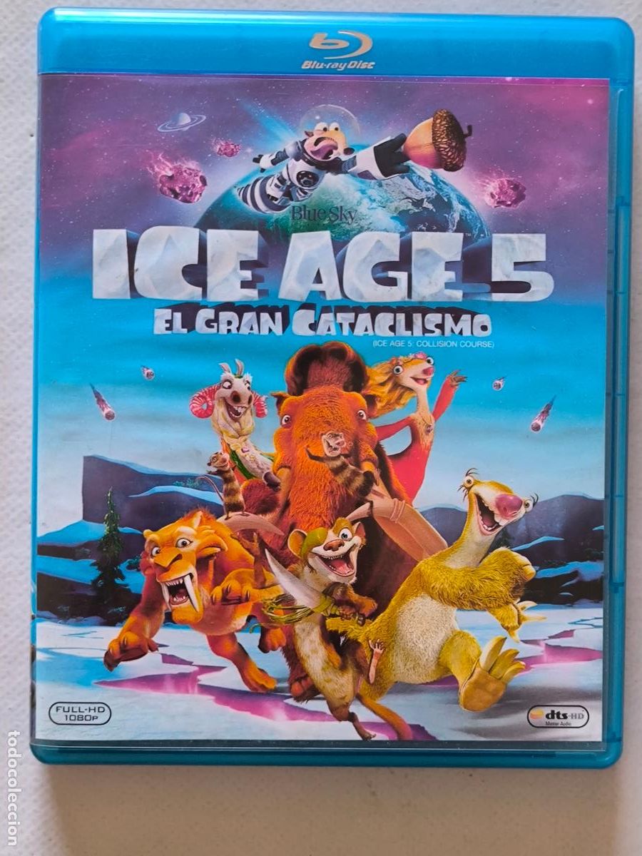 Cine: BLU-RAY ICE AGE 5 - EL GRAN CATACLISMO - BLUE SKY (5H)