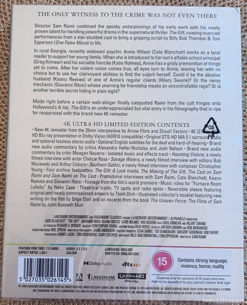 Cine: The gift - Edicion 4K UHD - Foto 2