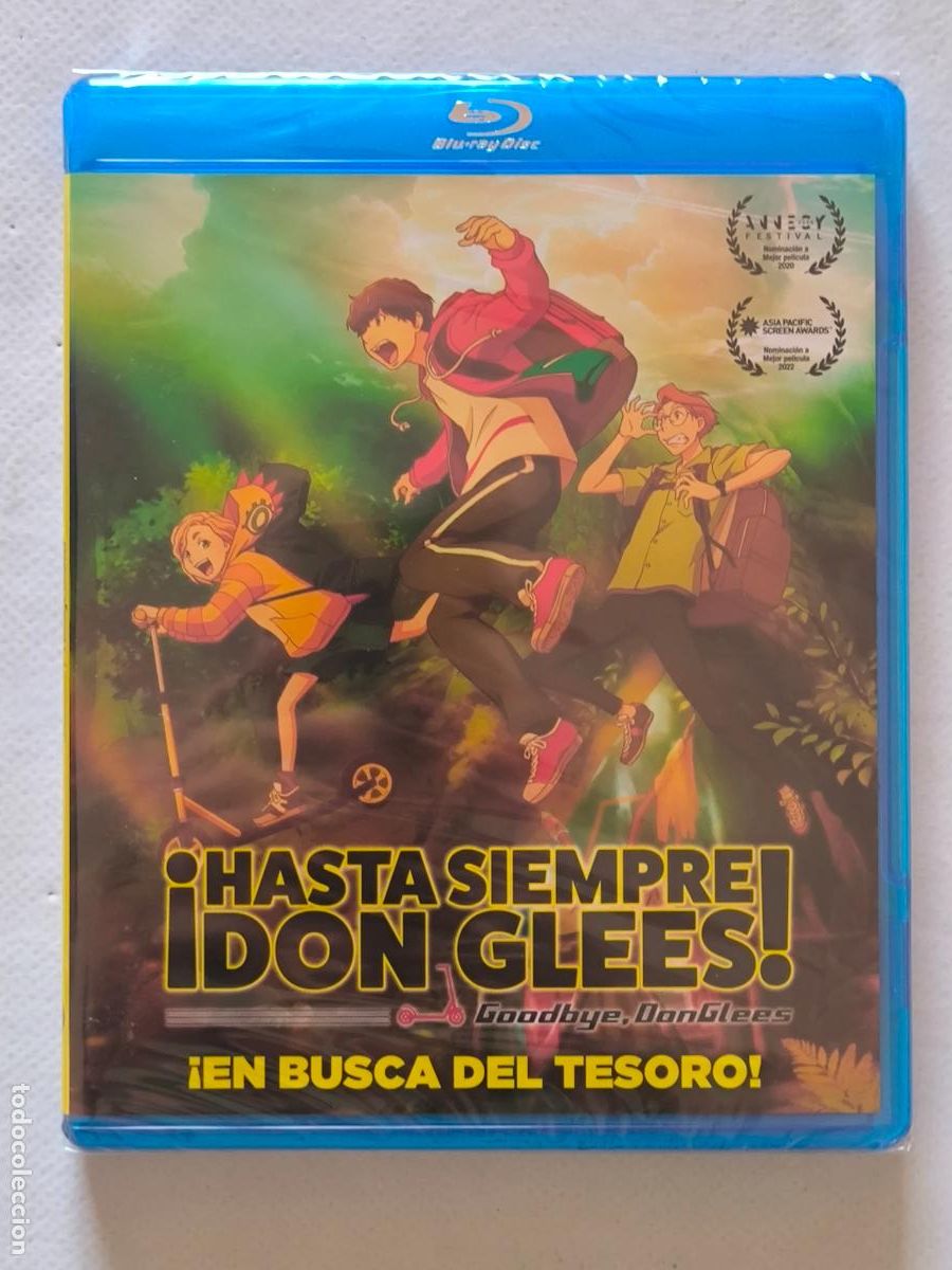Cine: BLU-RAY &iexcl;HASTA SIEMPRE DON GLEES! - &iexcl;EN BUSCA DEL TESORO! - ANIME - NUEVO, PRECINTADO (5H)