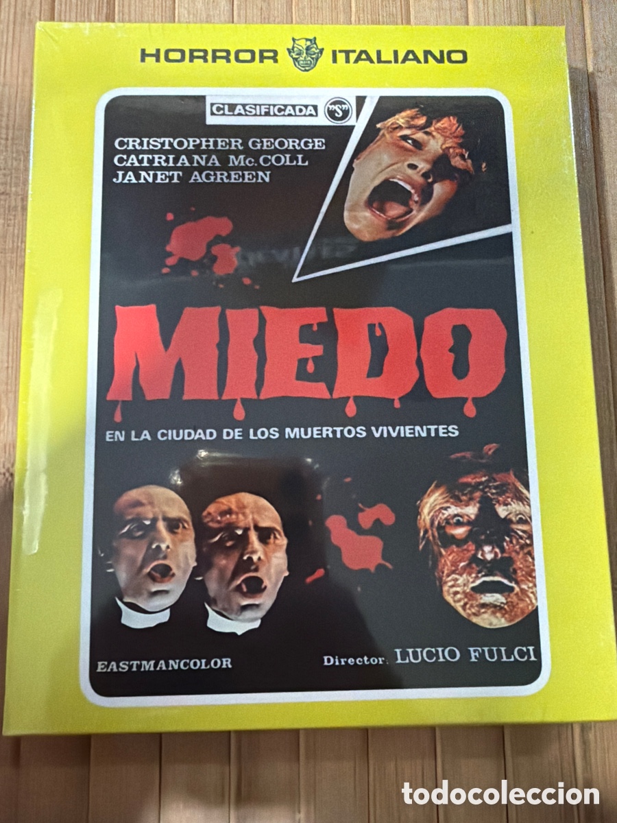 Cine: Miedo en la ciudad de los muertos vivientes BLU-RAY PRECINTADO