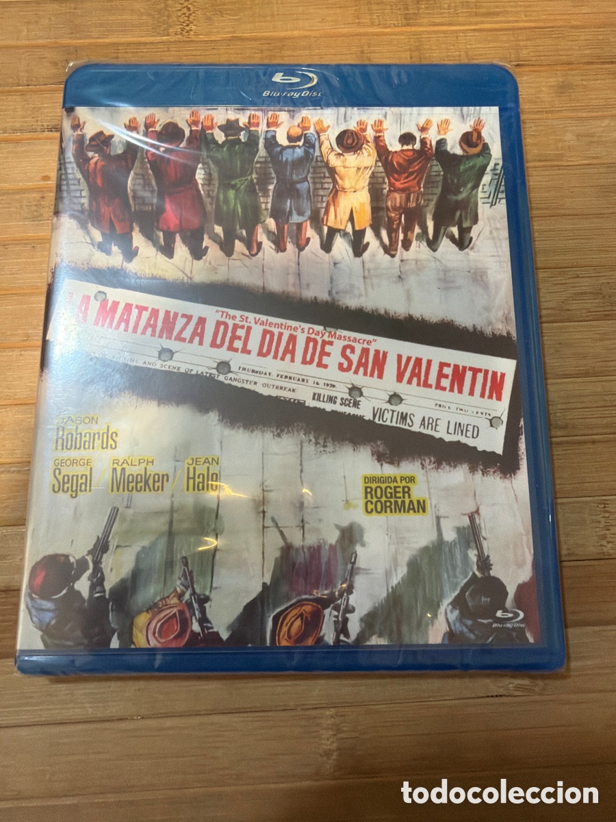 Cine: La matanza del d&iacute;a de San Valent&iacute;n BLURAY - PRECINTADO -