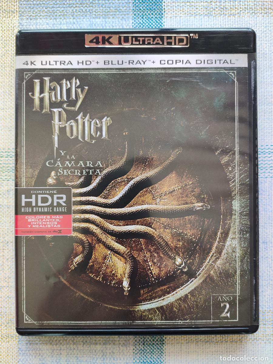Cine: HARRY POTTER Y LA C&Aacute;MARA SECRETA - 4K ULTRA HD BLU-RAY + BLU-RAY