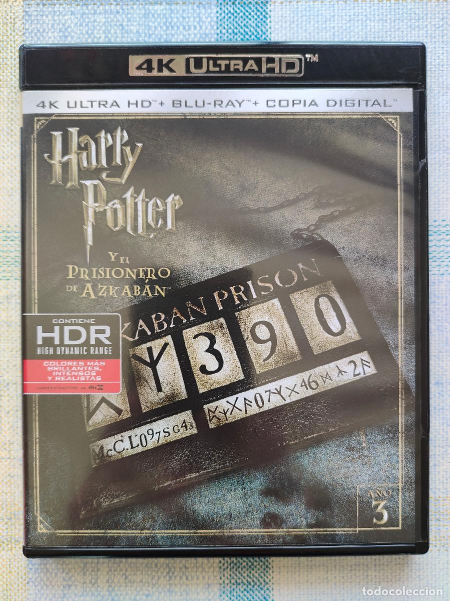 Cine: HARRY POTTER Y EL PRISIONERO DE AZCAB&Aacute;N - 4K ULTRA HD BLU-RAY + BLU-RAY