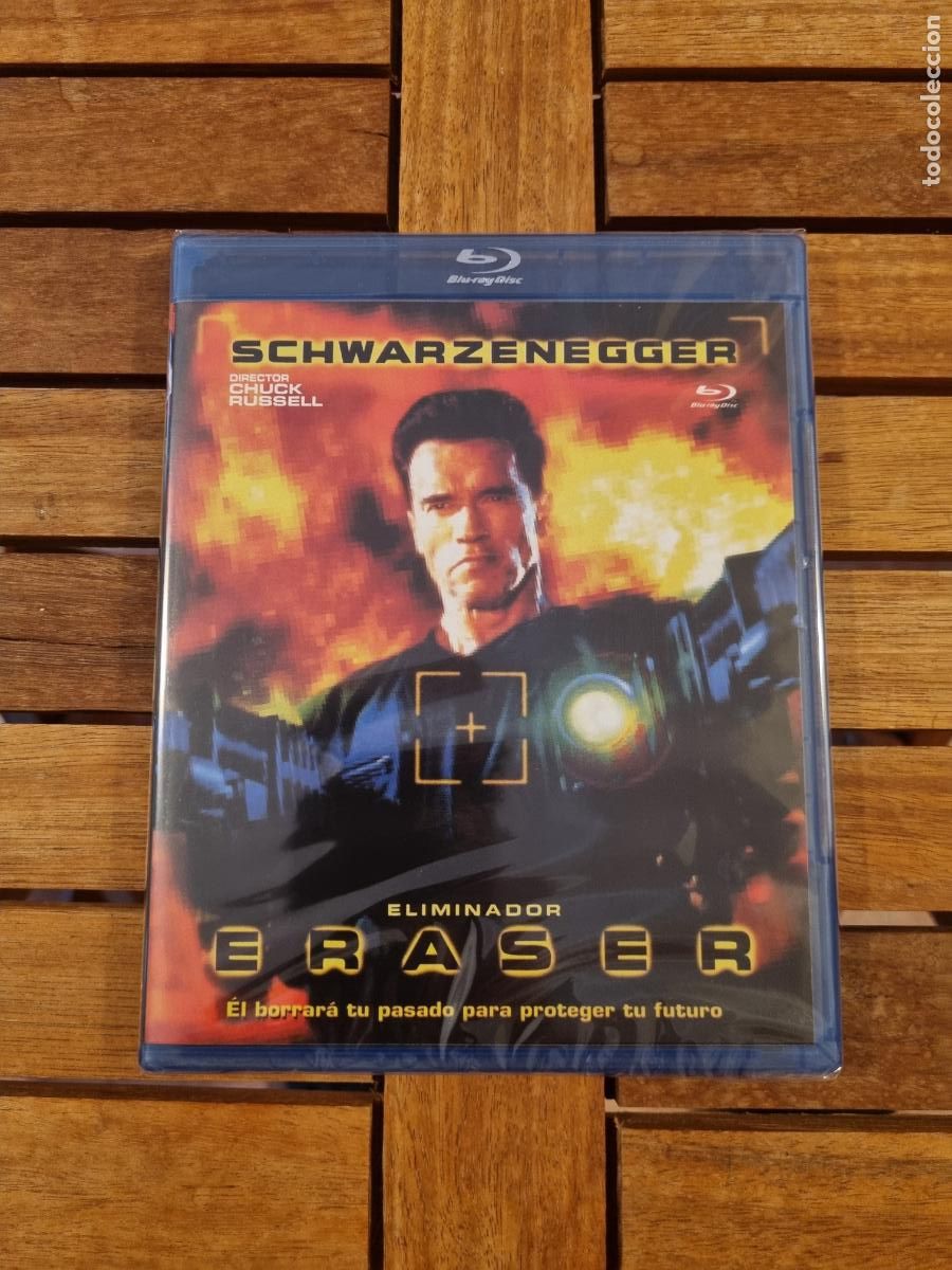 Cine: Eraser - Blu-ray nuevo - Arnold Schwarzenegger
