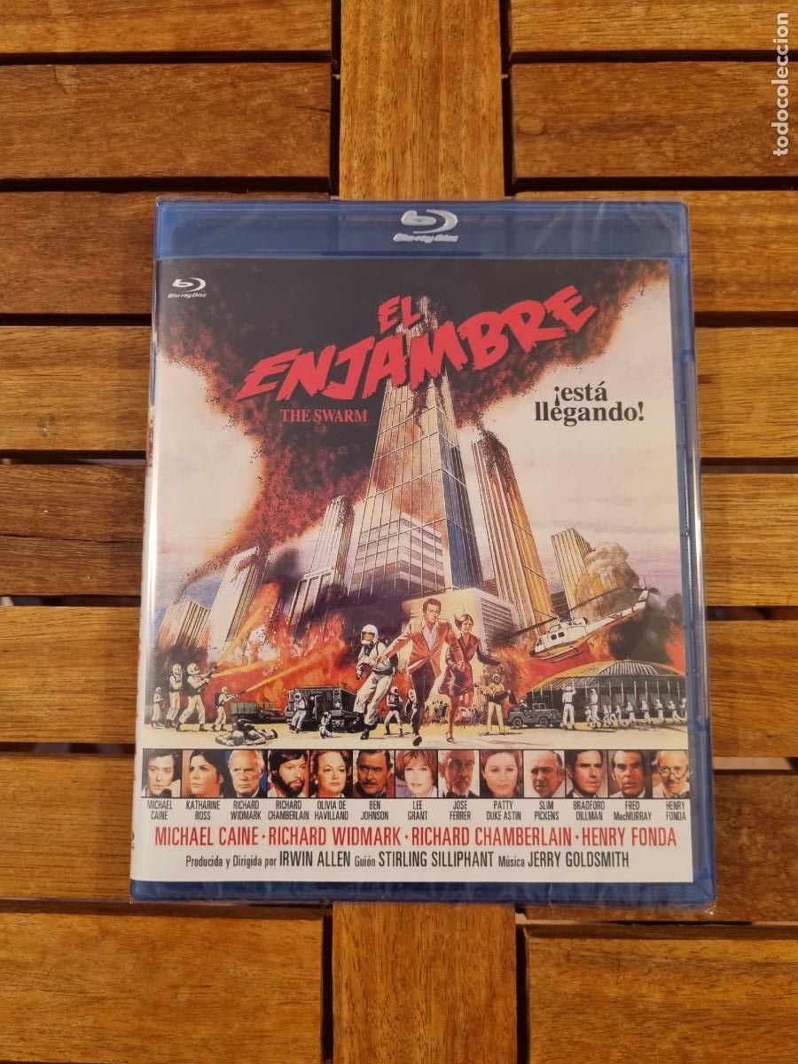 Cine: El Enjambre - Blu-ray nuevo - The Swarm - Michael Caine