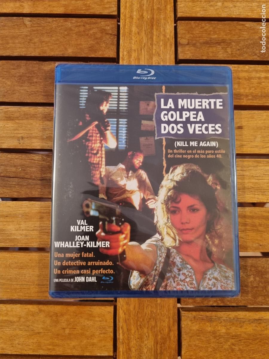 Cine: La muerte golpea dos veces - Blu-ray nuevo - Kill me again - Val Kilmer