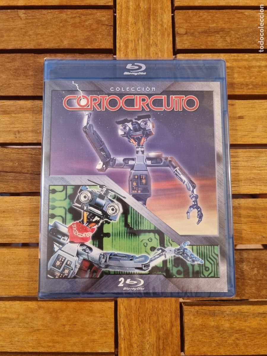 Cine: Cortocircuito 1 y 2 - Blu-ray nuevo - Short circuit 1 + 2