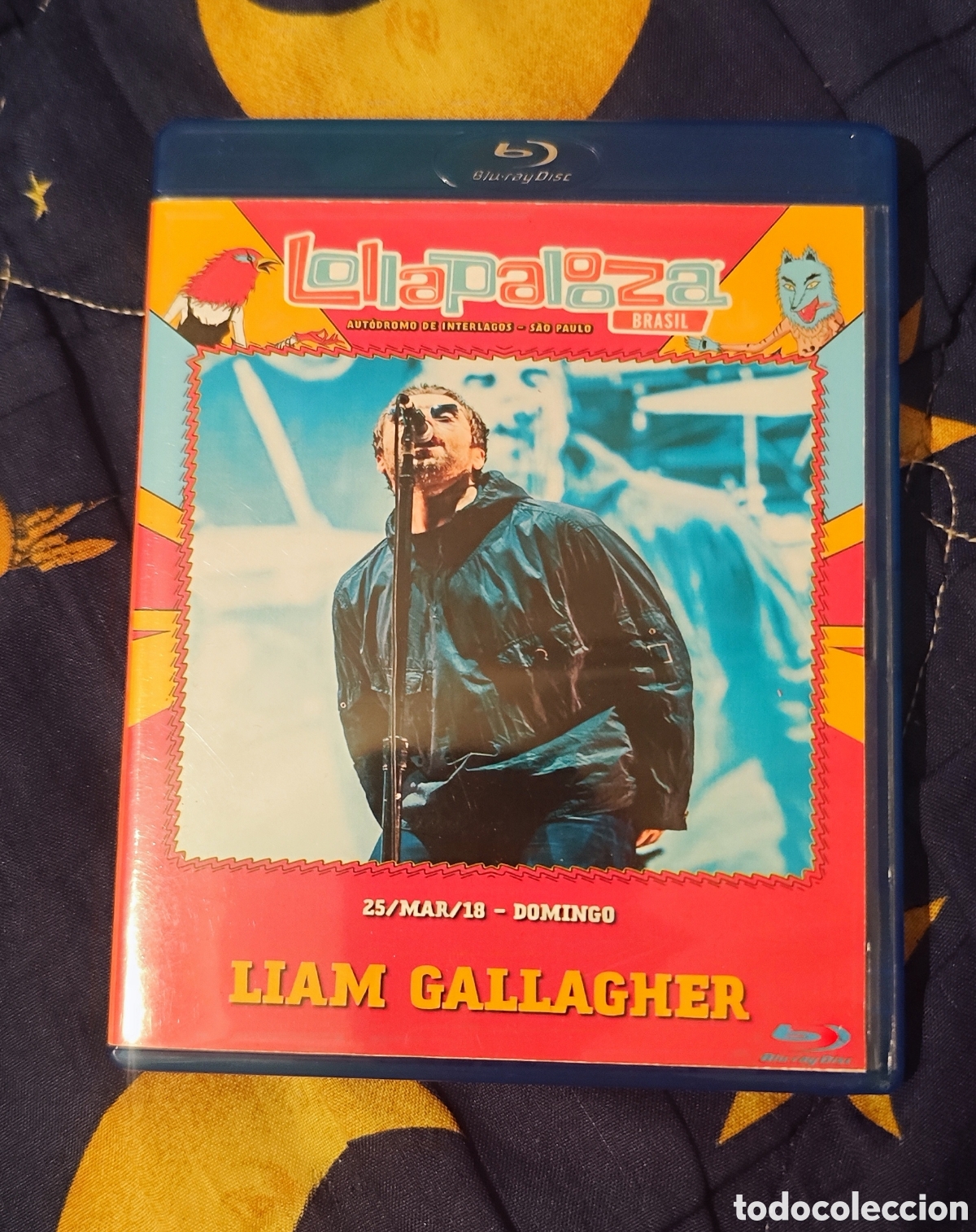 Cine: Liam Gallagher Blu-ray Lollapalooza Brasil 2018 Oasis