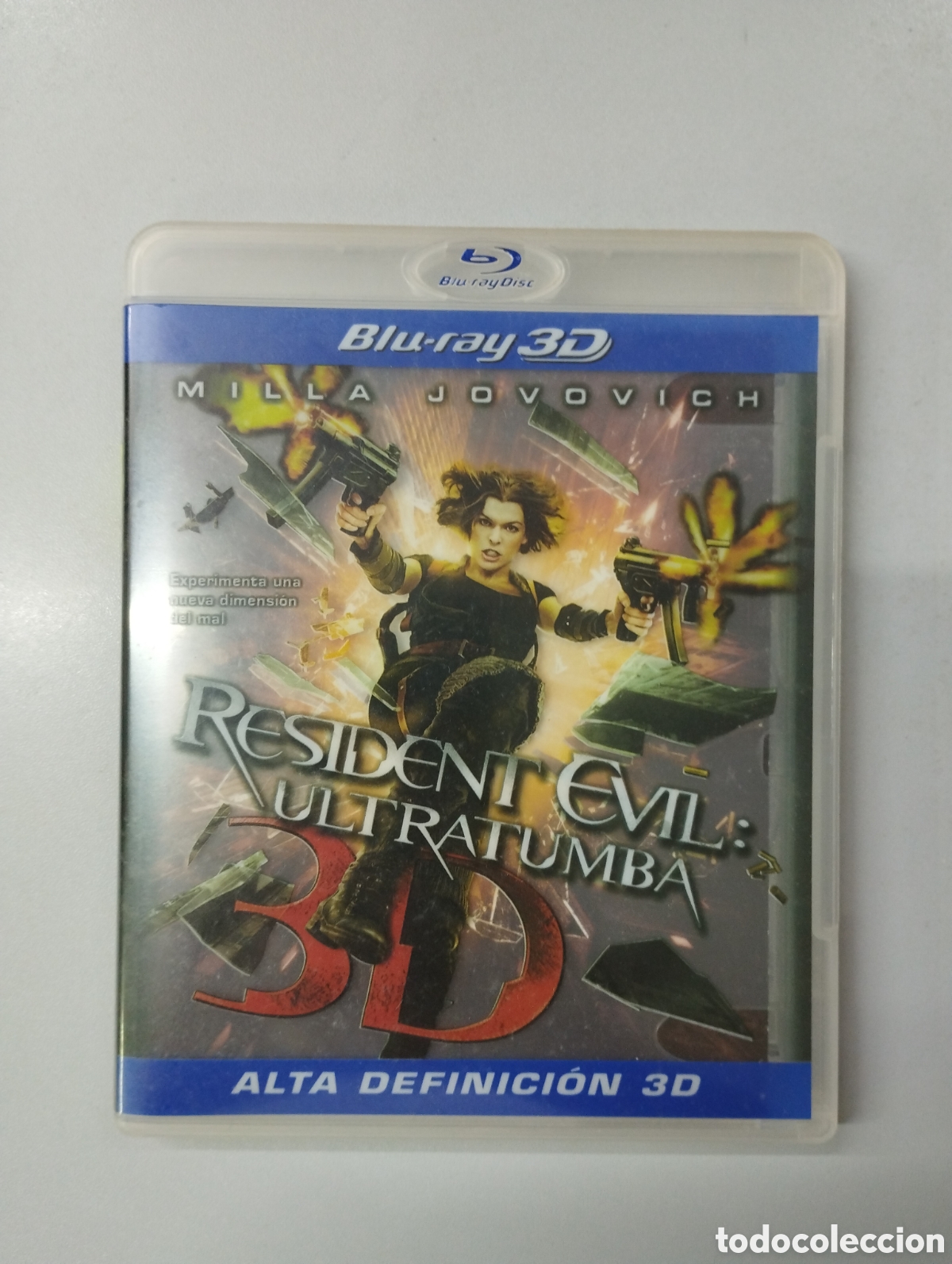 Cine: PELICULA BLU-RAY 3D RESIDENT EVIL: ULTRATUMBA (SOLO EL DISCO 3-D)