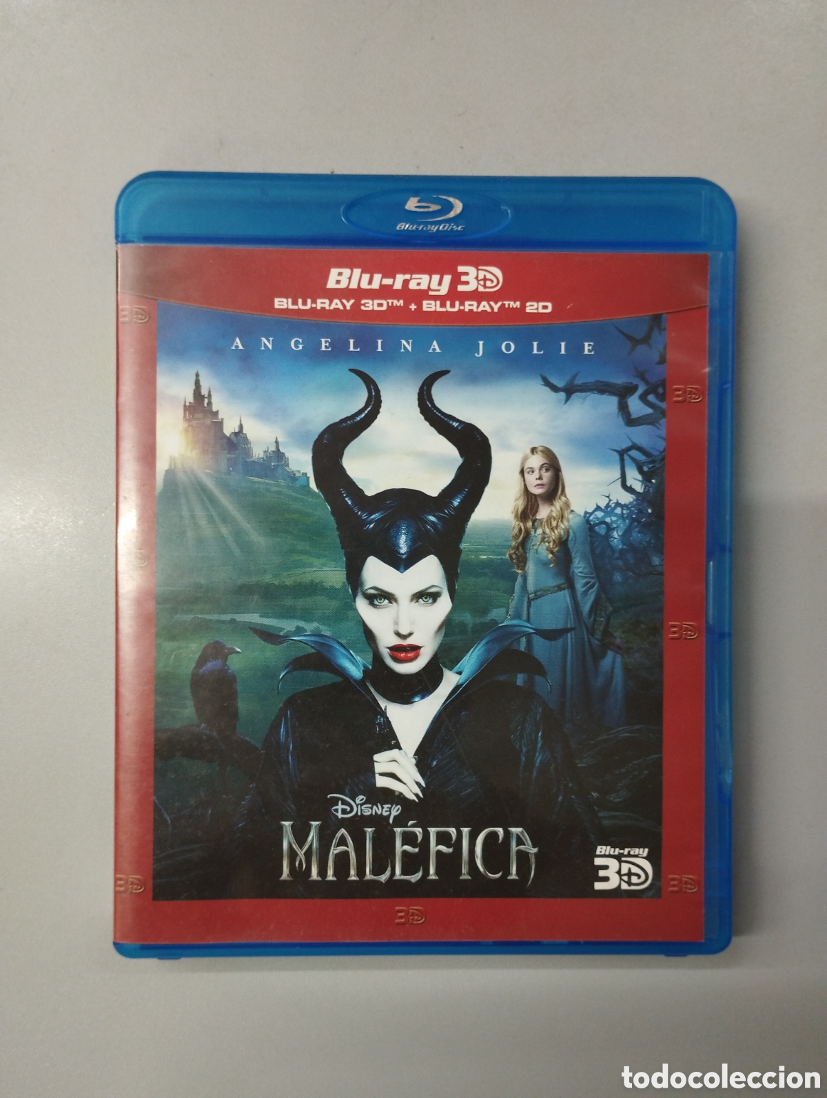 Cine: PELICULA BLU-RAY 3D MALEFICA (SOLO EL DISCO 3-D)