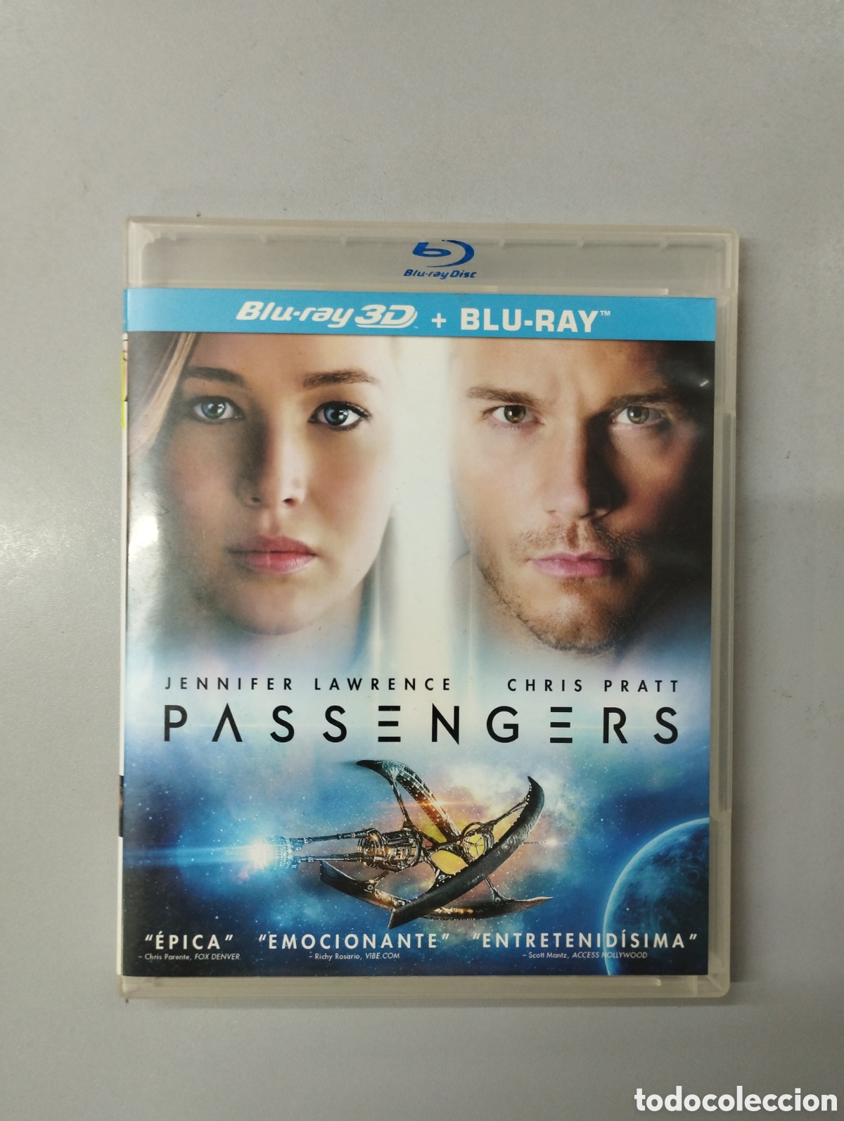Cine: PELICULA BLU-RAY 3D PASSENGERS (SOLO EL DISCO 3-D)