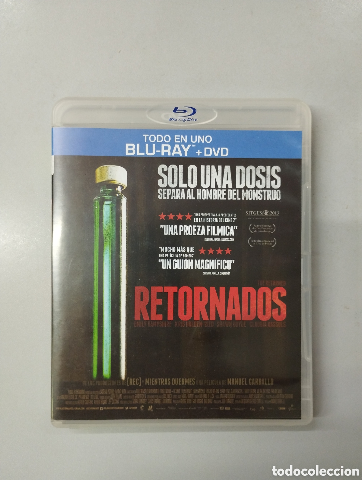 Cine: PELICULA BLU-RAY RETORNADOS (SOLO EL DISCO BLU-RAY)