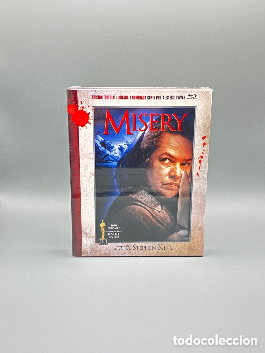 Cine: Misery (Stephen King) Edici&oacute;n Especial + Postales Bluray