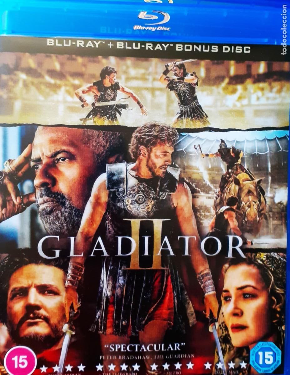 Cine: GLADIATOR, PARTE 2. CINE EN BLU-RAY. COLECCION.