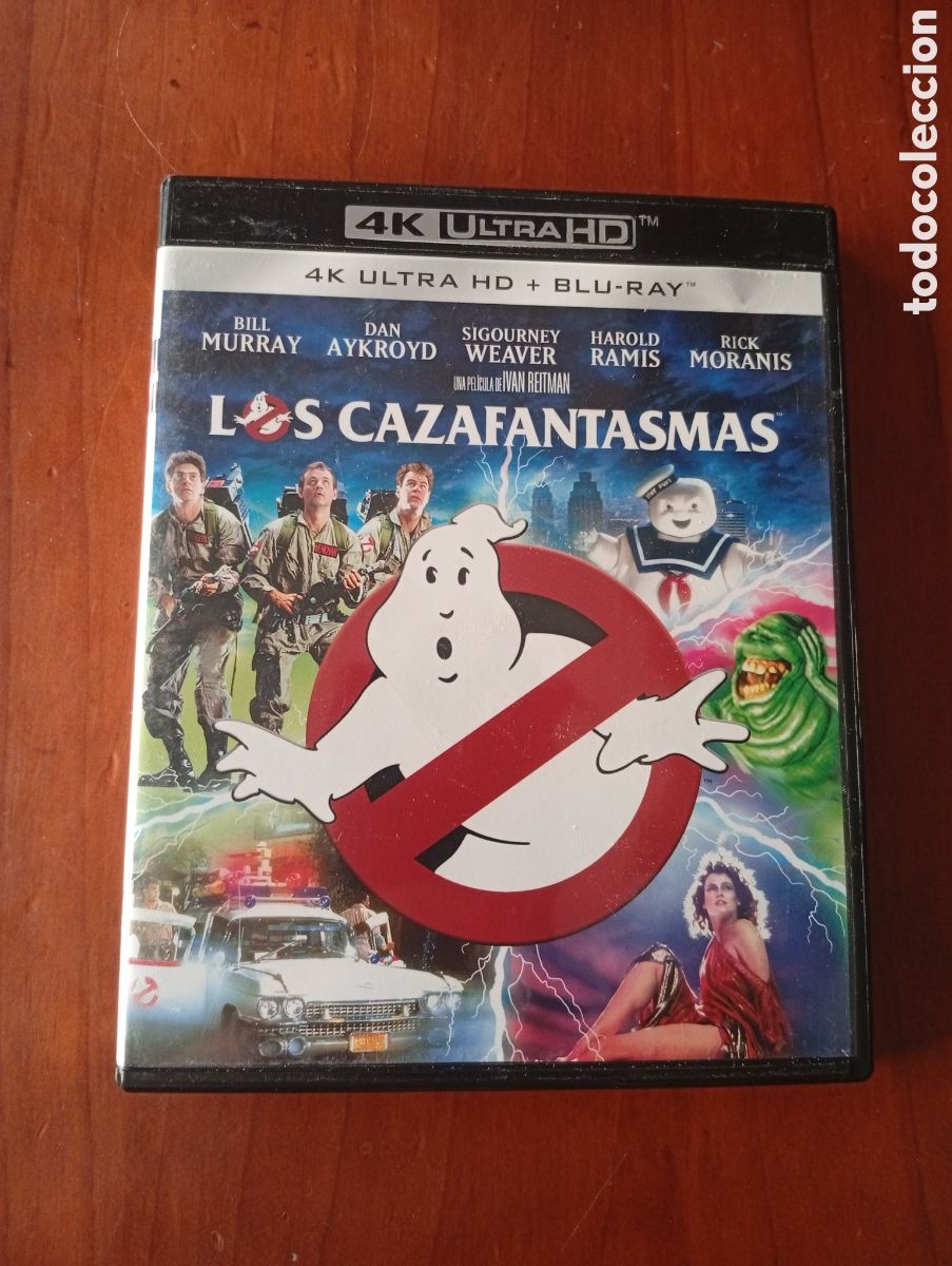 Cine: BLUE RAY + 4K ULTRA HD LOS CAZAFANTASMAS GHOSTBUSTERS