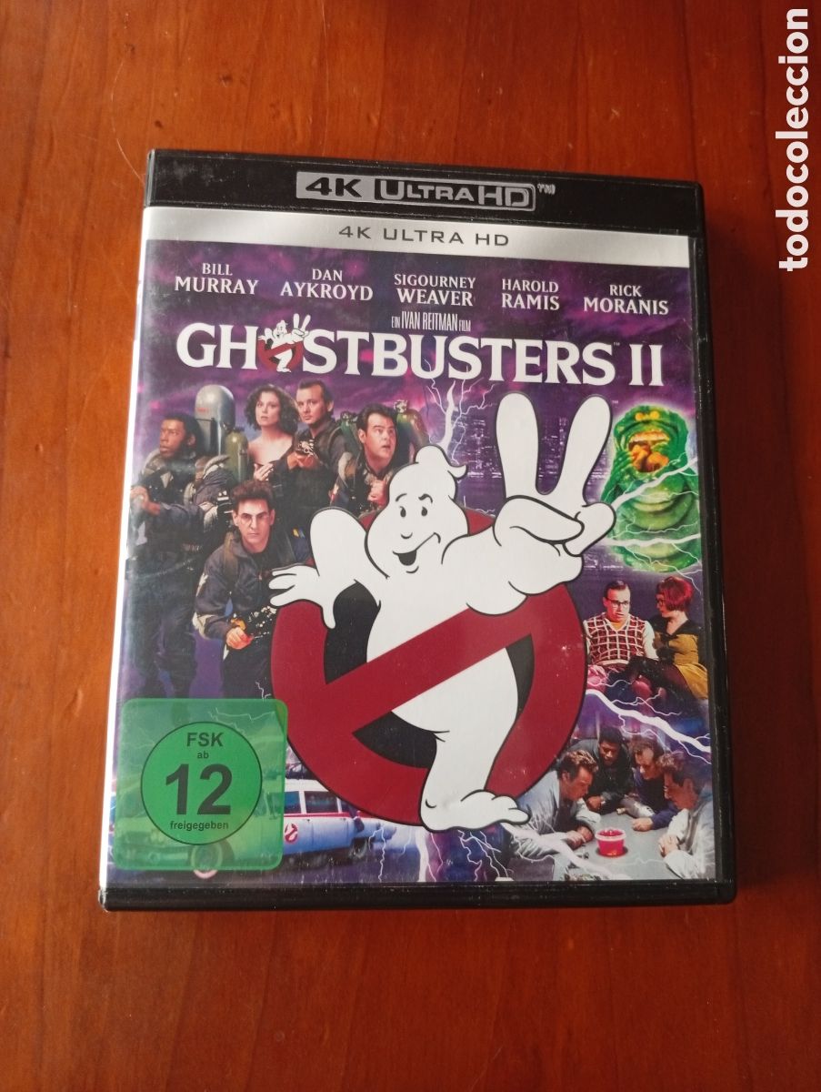 Cine: BLUE RAY 4K ULTRA HD LOS CAZAFANTASMAS II GHOSTBUSTERS