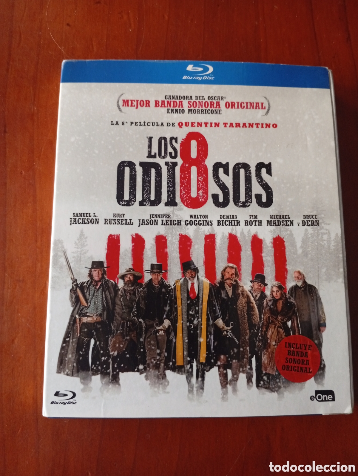 Cine: BLUE RAY LOS ODIOSOS 8 LOS OCHO ODIOSOS QUENTIN TARANTINO THE HATEFUL 8 INCLUYE BANDA SONORA ORIGINA
