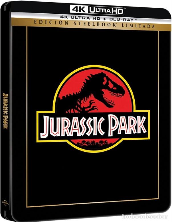 Cin&eacute;ma: JURASSIC PARK - Parque Jur&aacute;sico (Steven Spielberg, 1993) - EDICION METALICA 4K UHD + BLU RAY