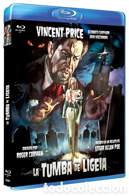 Cine: La Tumba de Ligeia - Blu-Ray R (Bd-R)