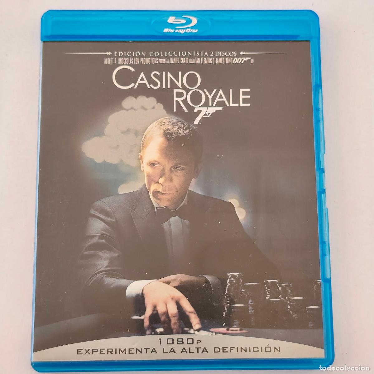 Cine: BLU-RAY &rdquo;007 CASINO ROYALE&rdquo; 2 DISCOS COMO NUEVO EDICION COLECCIONISTA DANIEL CRA
