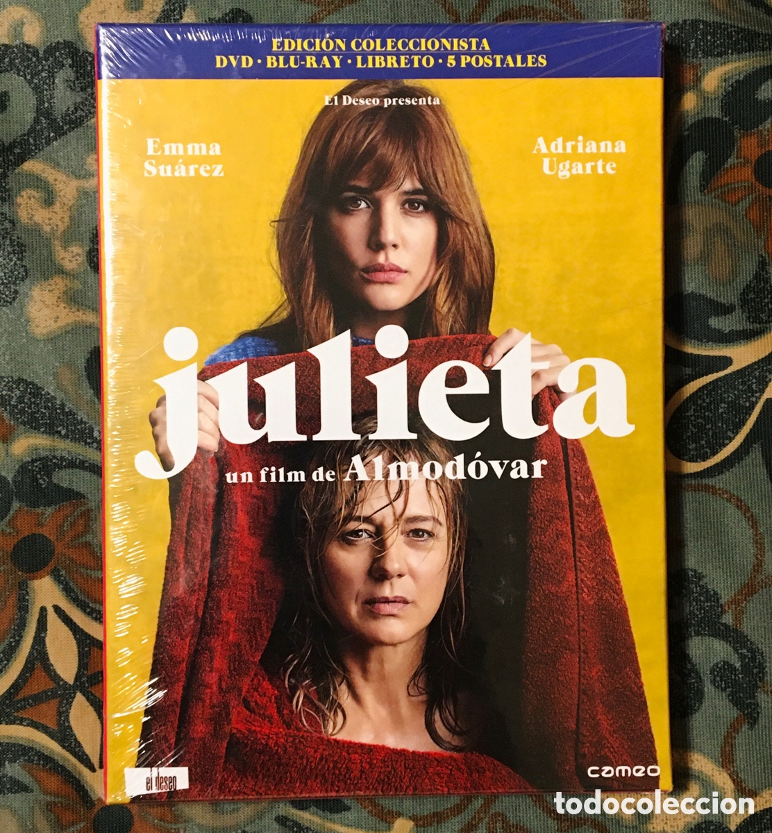Cine: JULIETA DE ALMOD&Oacute;VAR ED. COLECCIONISTA Blu-Ray DVD Libreto 5 Postales NUEVO