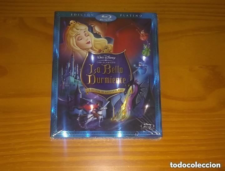 Cinema: LA BELLA DURMIENTE WALT DISNEY EDICI&Oacute;N PLATINO FUNDA (SLIPCOVER) BLU-RAY + BLU-RAY EXTRAS PRECINTADO