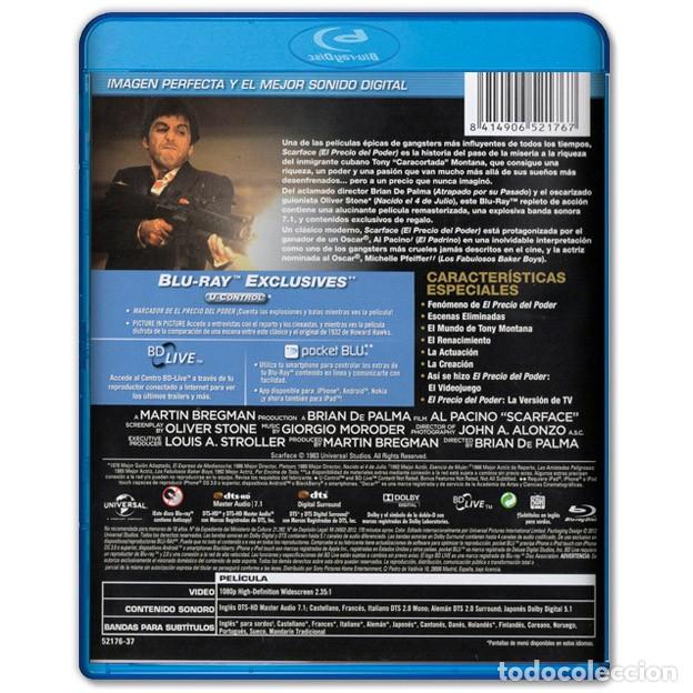 Cine: EL PRECIO DEL PODER Bluray (Drama, Al Pacino) - Foto 2