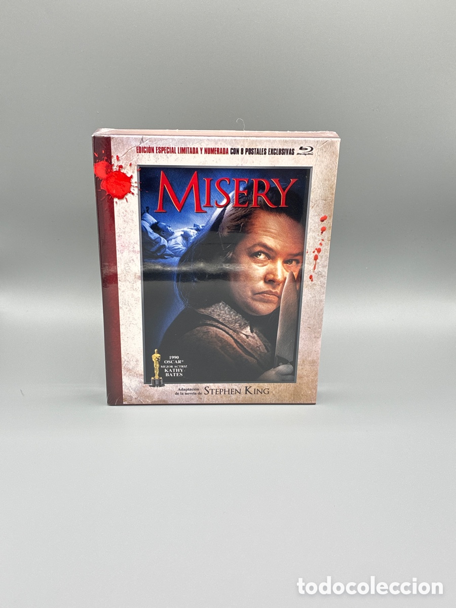 Cine: Misery (Stephen King) Edici&oacute;n Especial Limitada Bluray