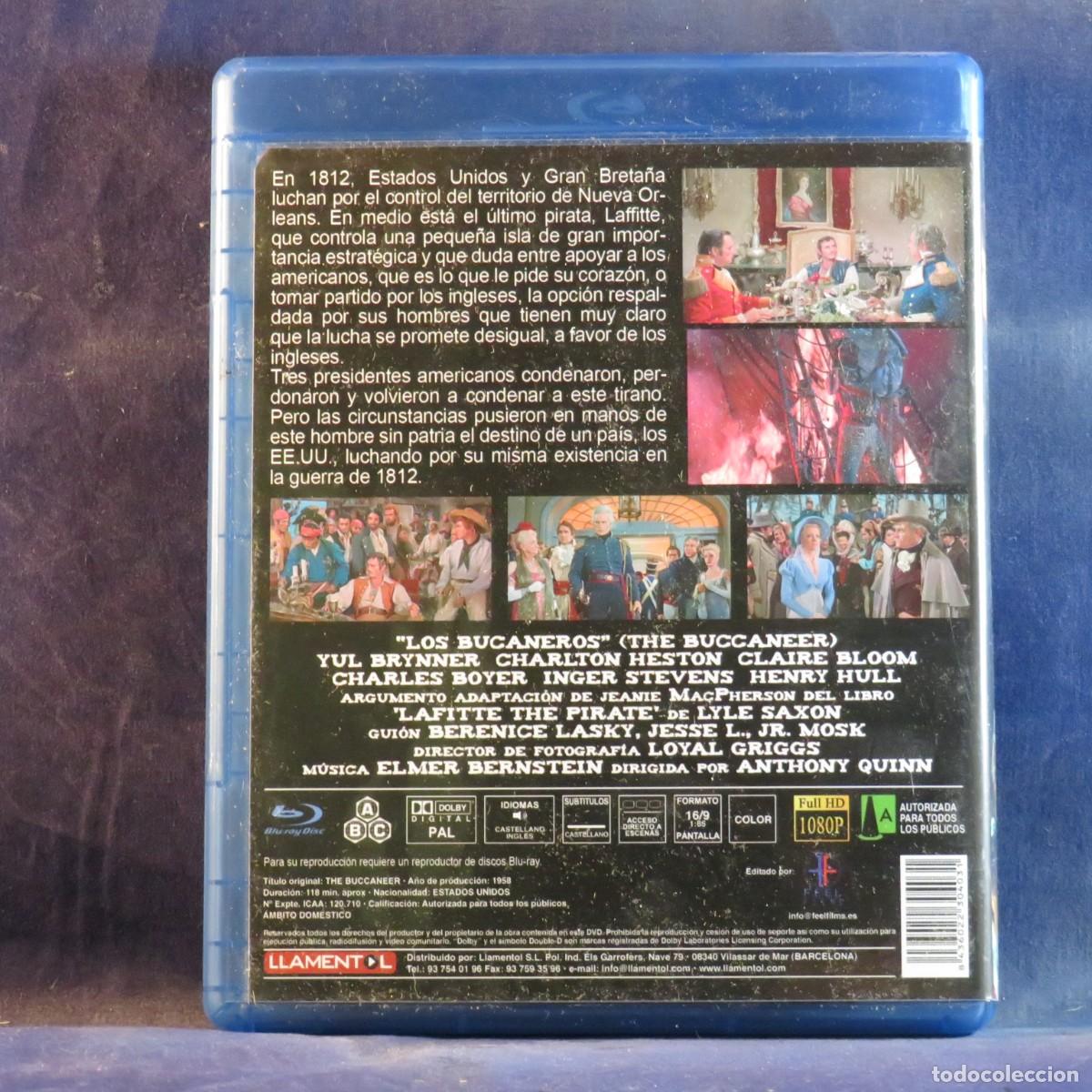 Cine: LOS BUCANEROS - BLU-RAY - Foto 2