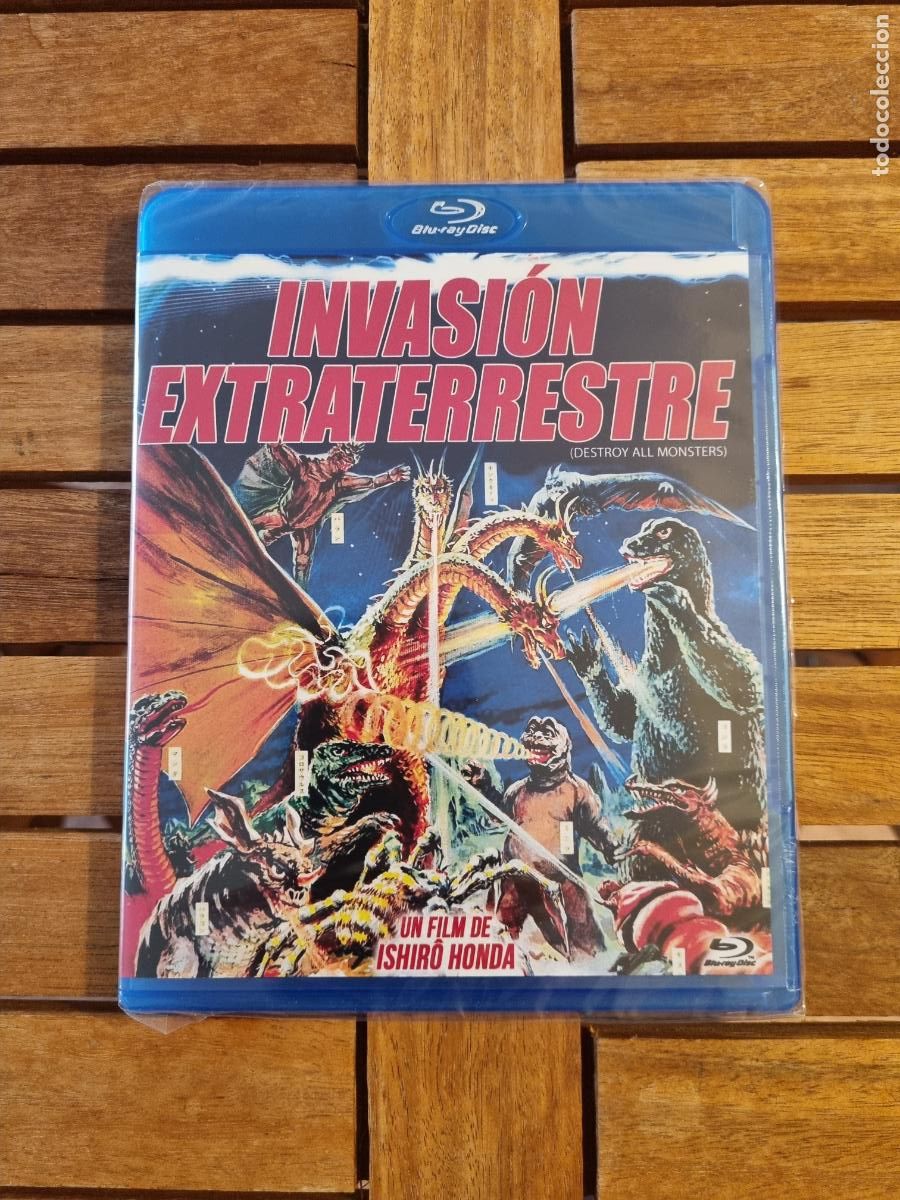 Cine: Invasi&oacute;n Extraterrestre - Blu-ray nuevo - Destroy all Monsters - Ishir&ocirc; Honda