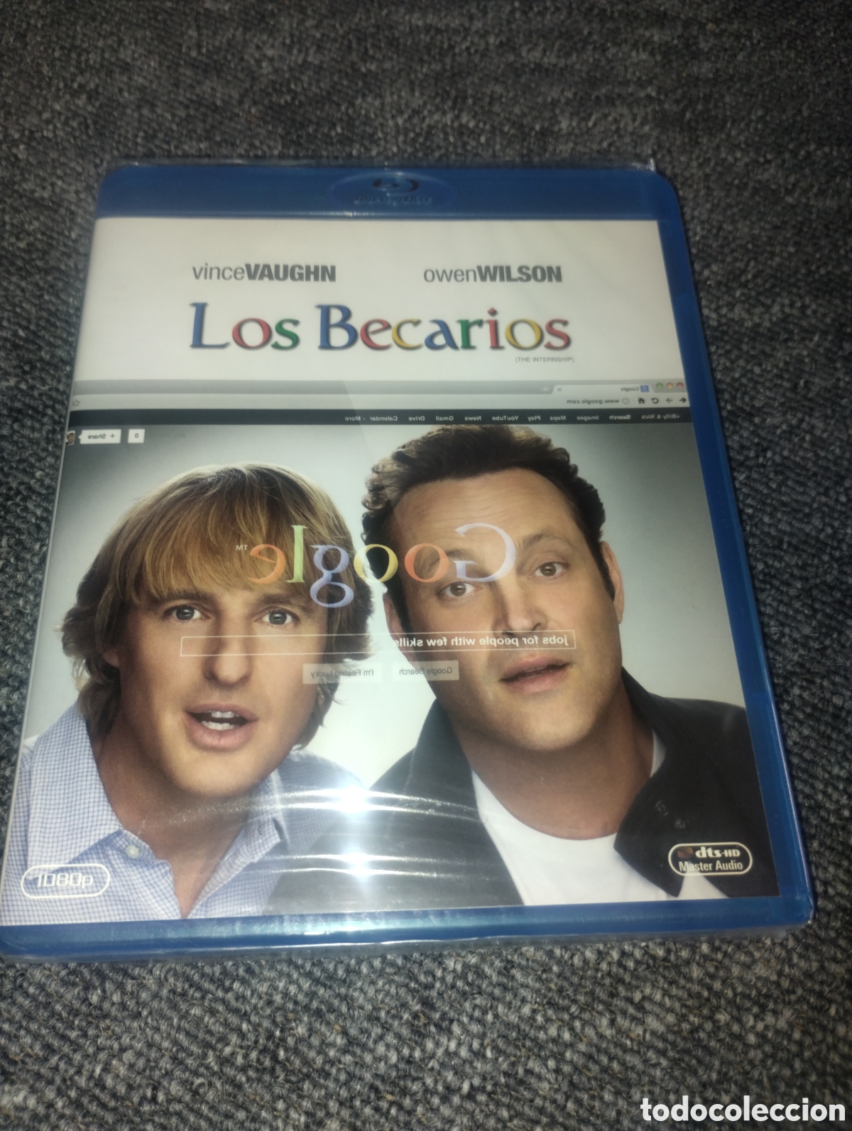 Cine: Los becarios bluray precintado