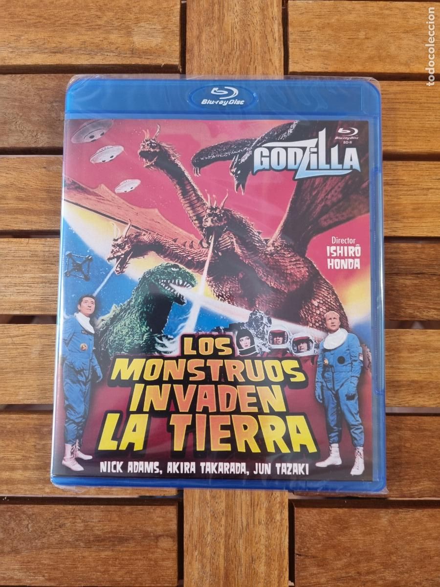 Cine: Godzilla - Los monstruos invaden La Tierra - Blu-ray nuevo - Ishir&ocirc; Honda