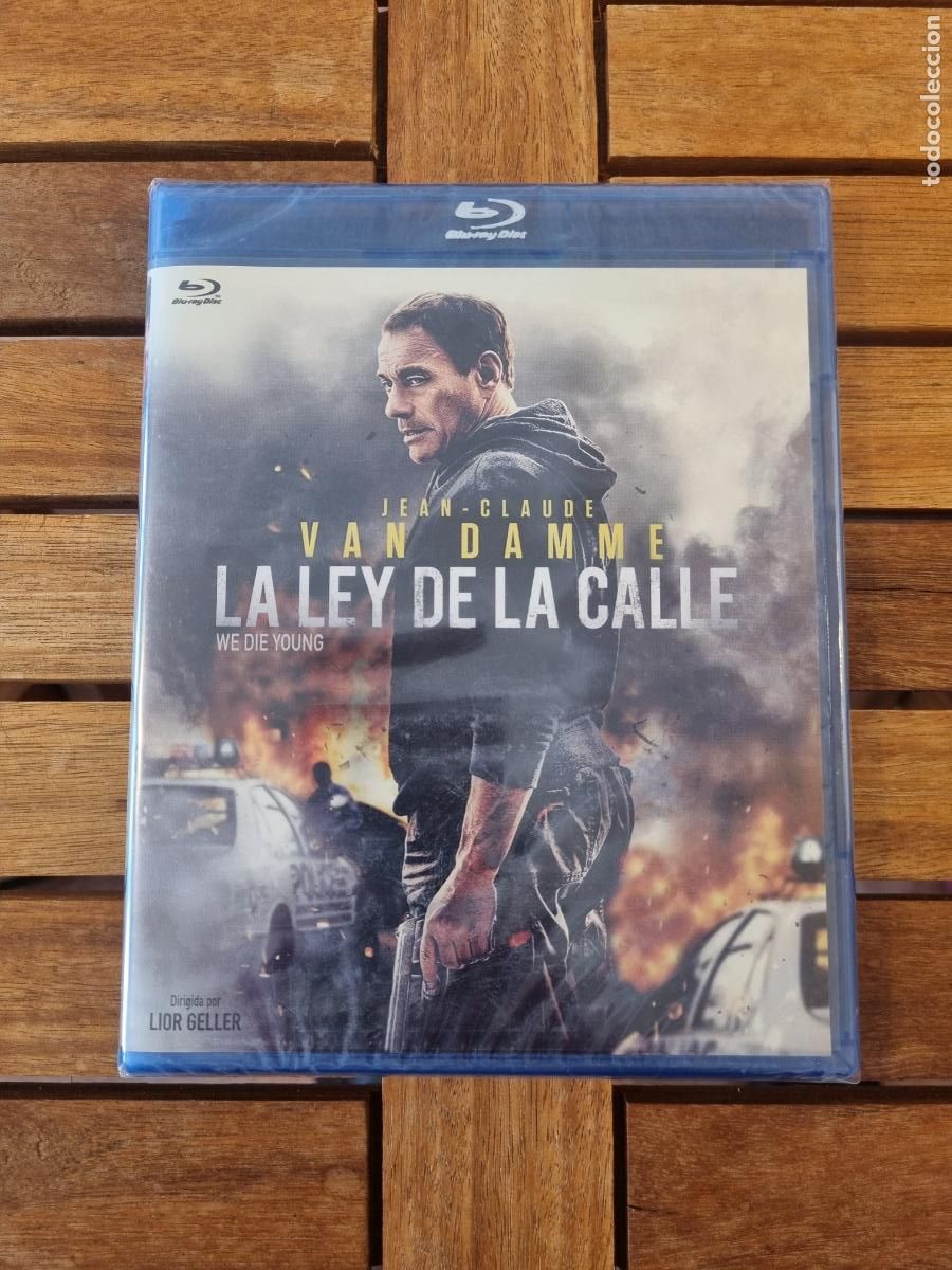 Cine: La ley de la calle - Van Damme - Blu-ray nuevo - We die young