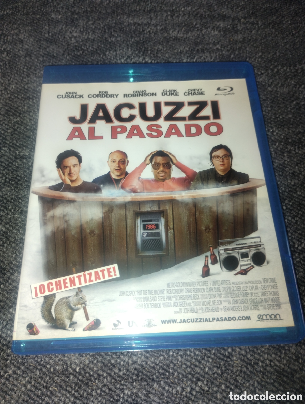 Cine: Jacuzzi al pasado bluray