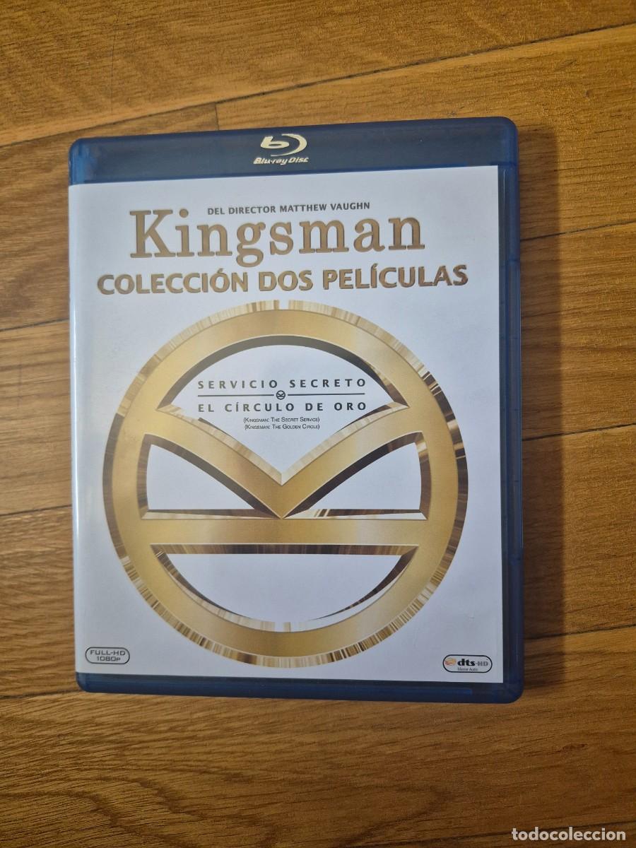 Cine: Kingsman Colecci&oacute;n: Servicio secreto + El c&iacute;rculo de oro blu ray Matthew Vaughn