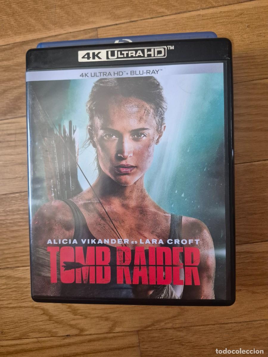 Cine: Tomb Taider 4k ultra hd + bluray Roar Uthaug Alicia Vikander Dominic West