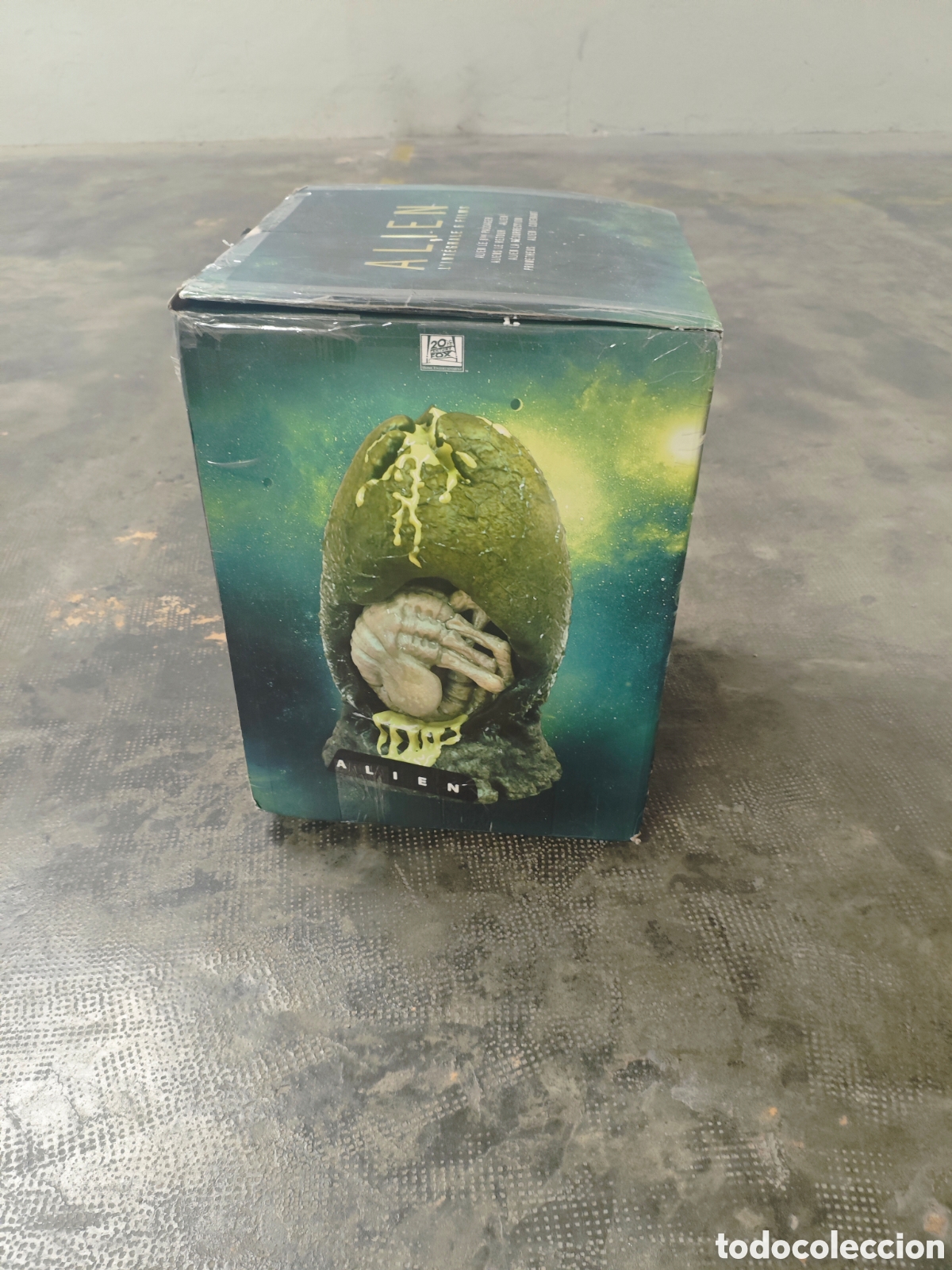 Cine: ALIEN Edici&oacute;n coleccionista, figura huevo + 4 pel&iacute;culas + extras, 6 blu-ray