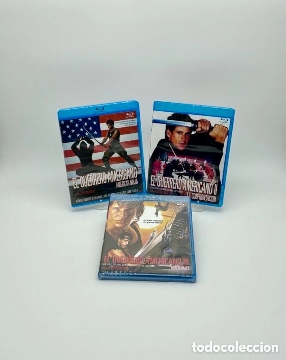 Cine: Pack Trilog&iacute;a El guerrero Americano Bluray R