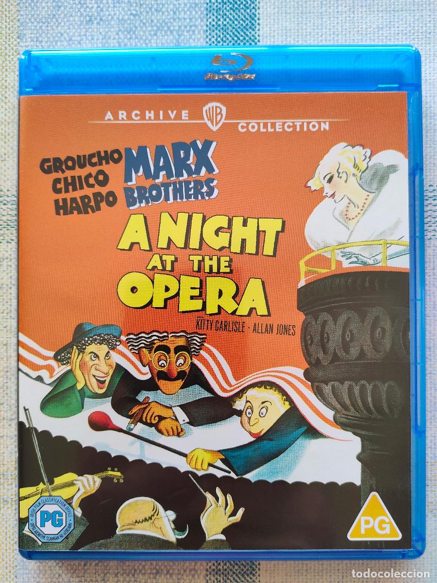 Cine: UNA NOCHE EN LA &Oacute;PERA - CON LOS HERMANOS MARX - EDICI&Oacute;N UK - AUDIO Y SUBT&Iacute;TULOS EN INGL&Eacute;S