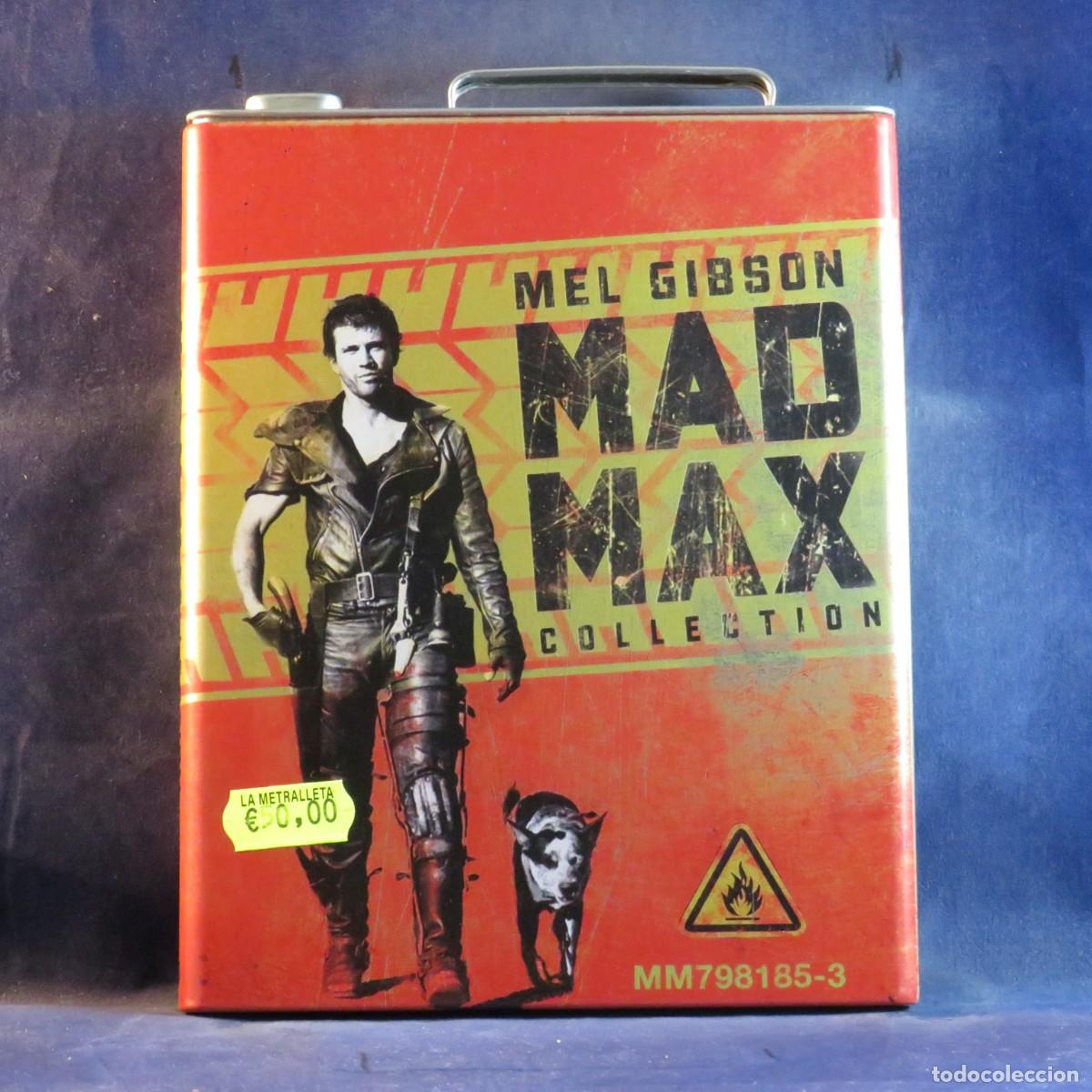 Cine: MAD MAX COLLECTION - 3 BLU-RAY CAJA MET&Aacute;LICA