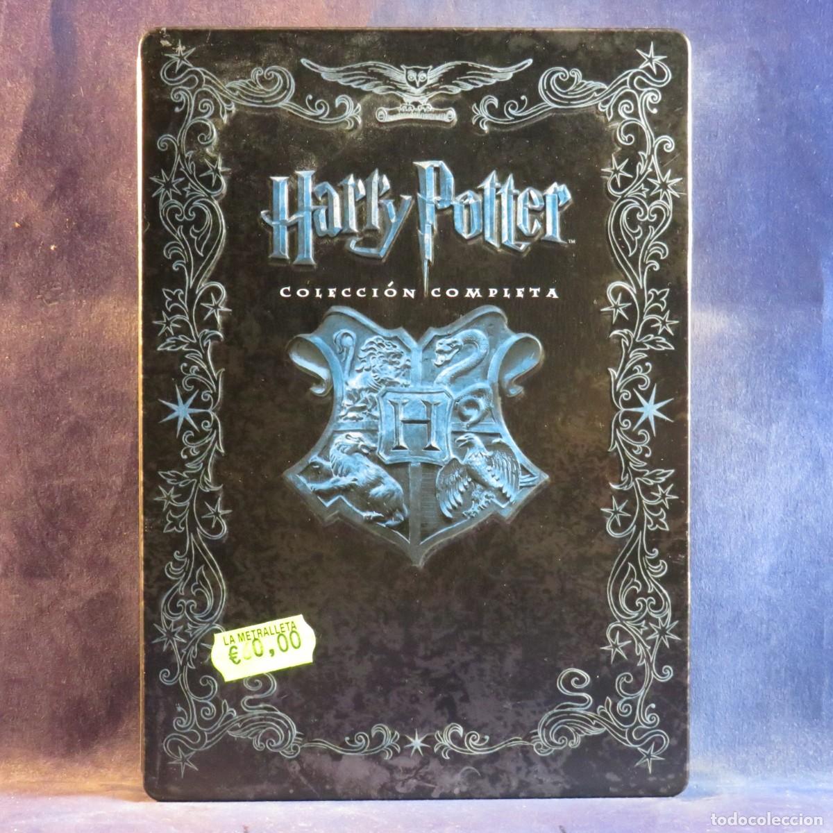 Cine: HARRY POTTER COLECCI&Oacute;N COMPLETA - 8 BLU-RAY CAJA MET&Aacute;LICA