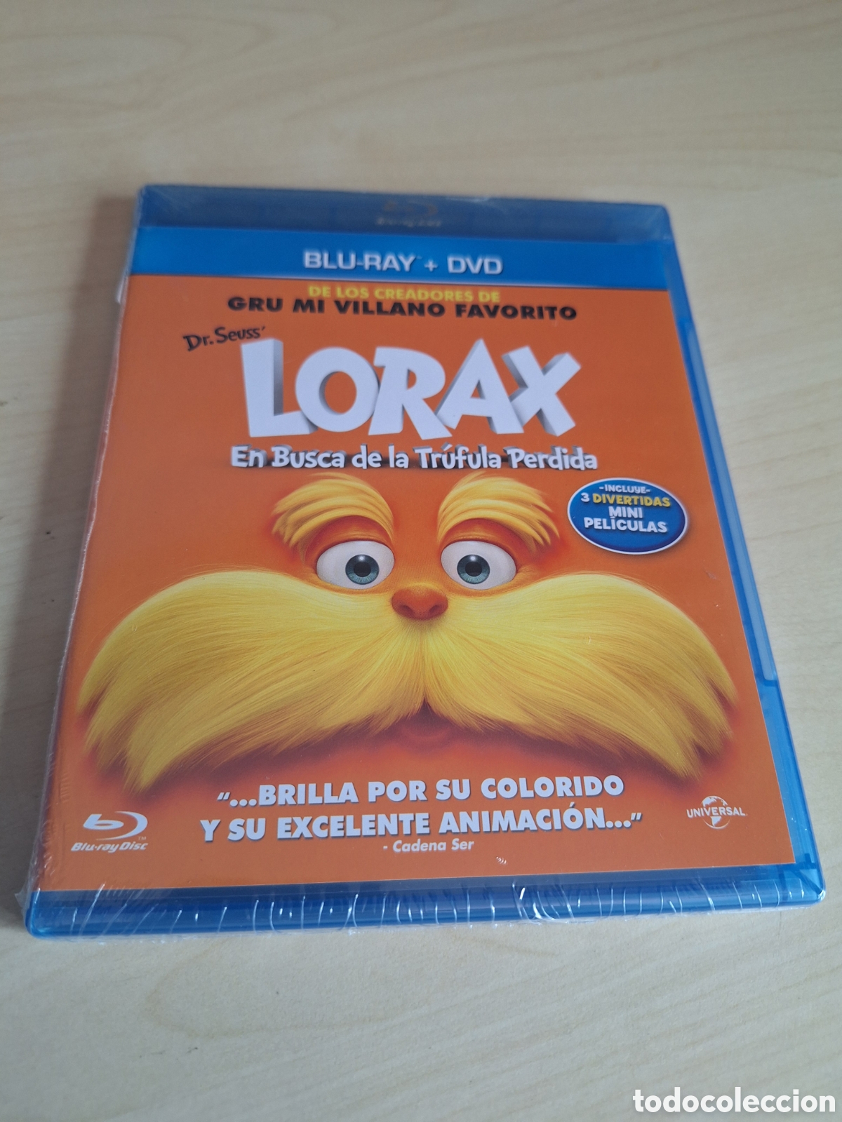 Cine: RB2 lorax BLURAY PRECINTADO