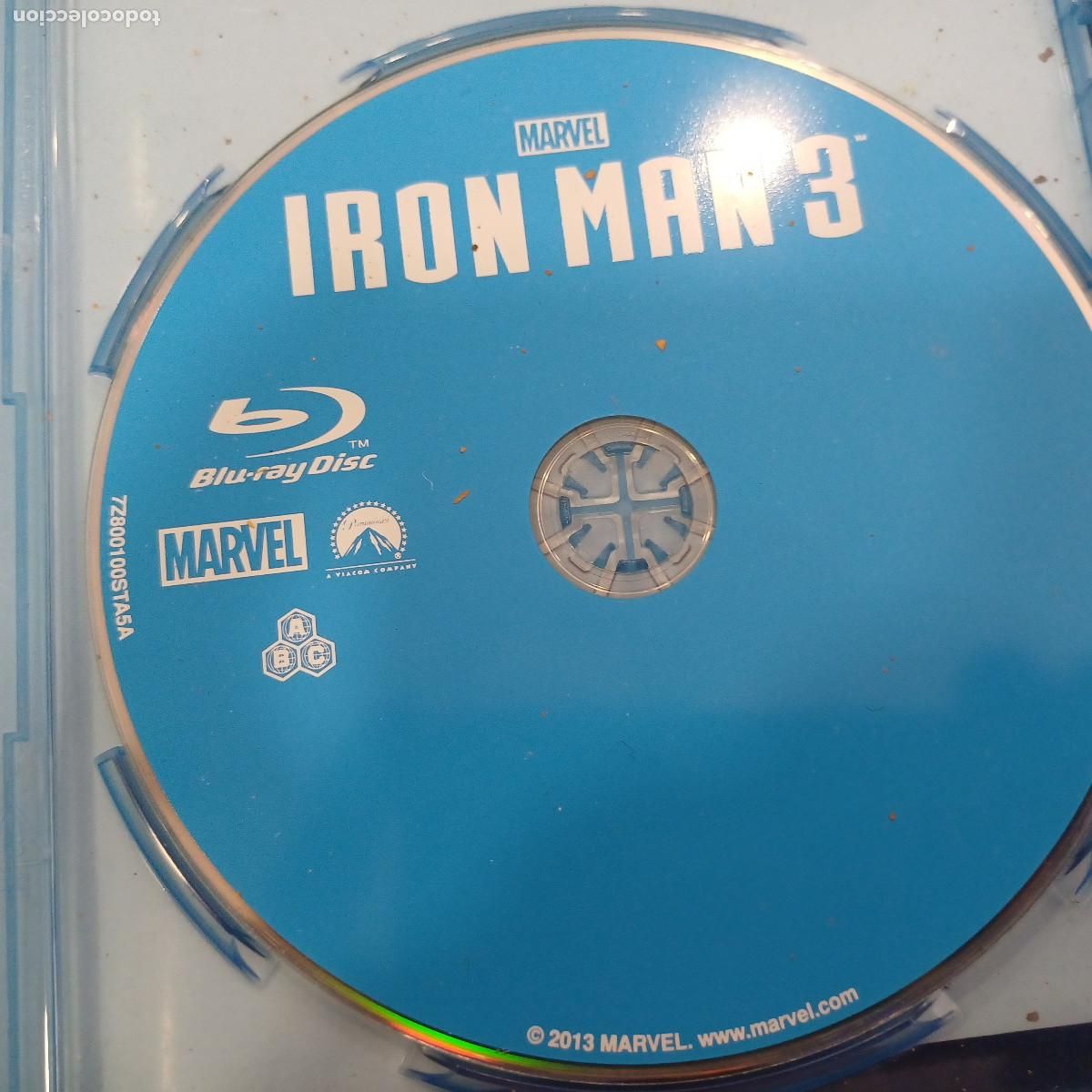 Cine: IRON MAN 3/BLU RAY MARVEL. - Foto 2