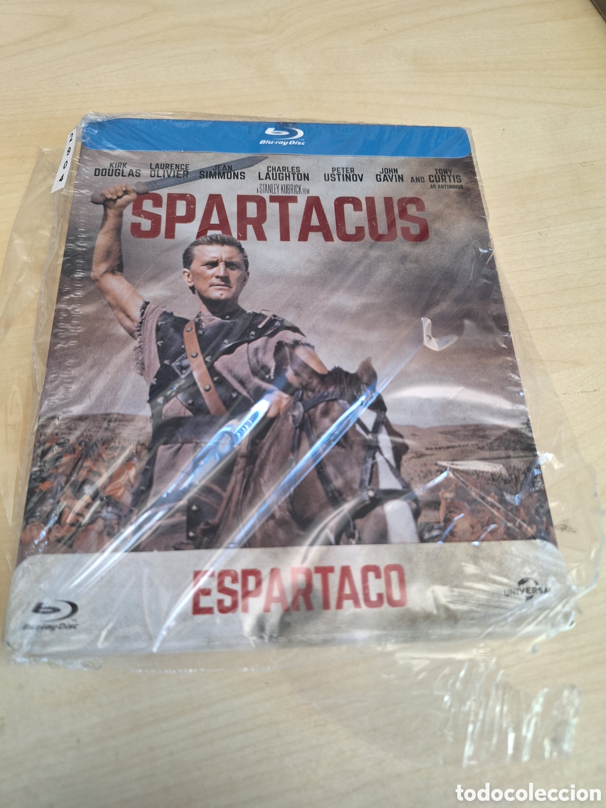 Cine: RB40 espartaco edicion steelbook BLURAY PRECINTADO