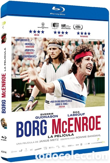 Cine: Borg McEnroe. La Pel&iacute;cula - Blu-Ray