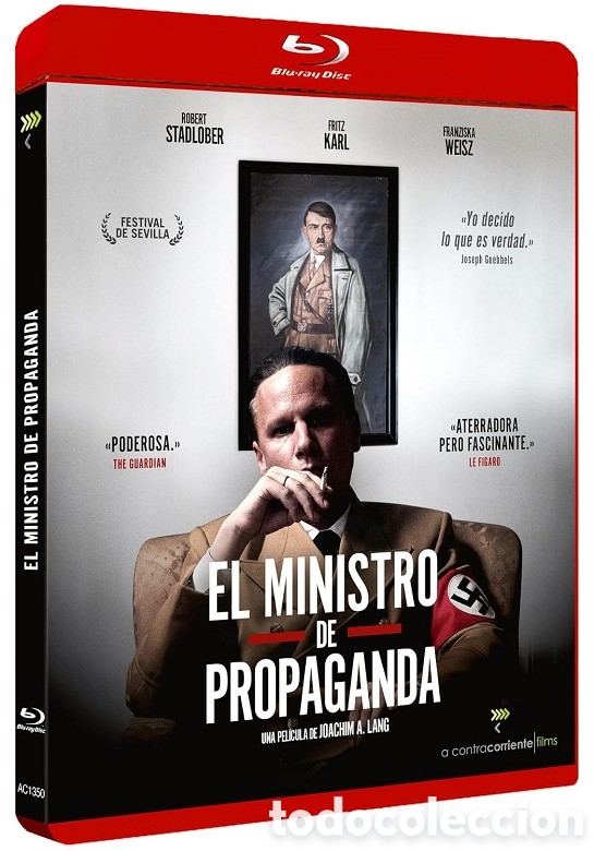 Cine: El Ministro de Propaganda (F&uuml;hrer und Verf&uuml;hrer) - Blu-Ray