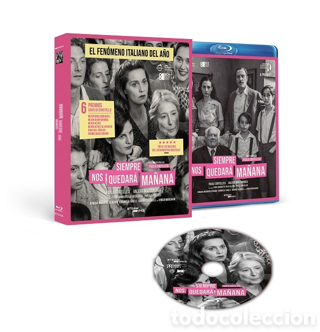 Cine: Siempre nos quedar&aacute; ma&ntilde;ana ( C'&egrave; ancora domani) - Blu-Ray