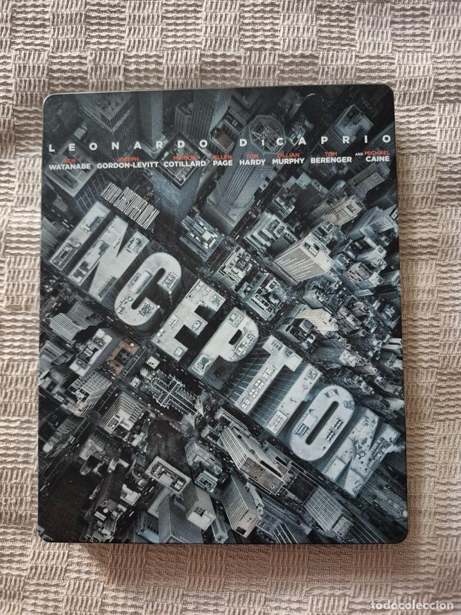Cine: Origen (Inception) 2 discos blu ray caja metalica Christopher Nolan Leonardo Di Caprio