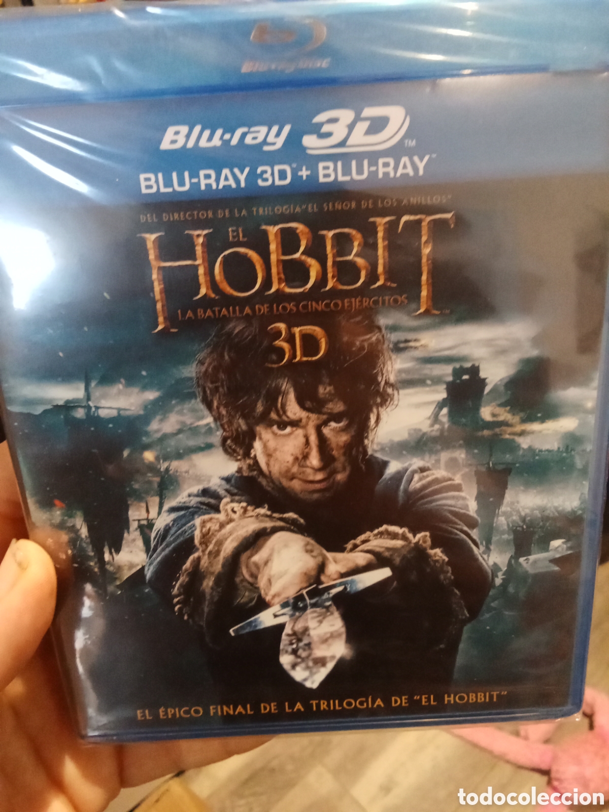 Cine: Blu Ray 3D y normal el hobbit la batalla de los cinco ej&eacute;rcitos