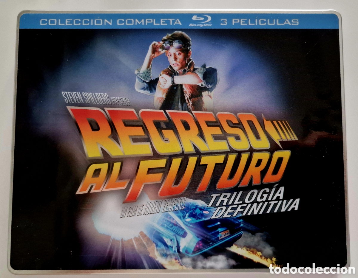 Cine: Regreso al futuro, la trilog&iacute;a definitiva en Blu-ray y estuche met&aacute;lico